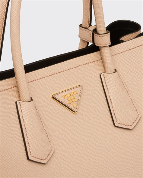 prada medium saffiano leather double bag|prada saffiano leather crossbody bag.